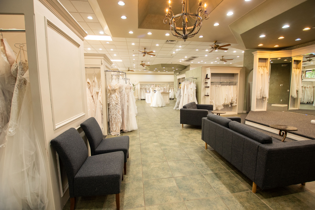 D'Anelli Bridal boutique interior — Lakewood, Denver CO